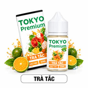 Tinh Dầu Tokyo Premium Hương Trà Tắc 58mg – 30ml Chính Hãng