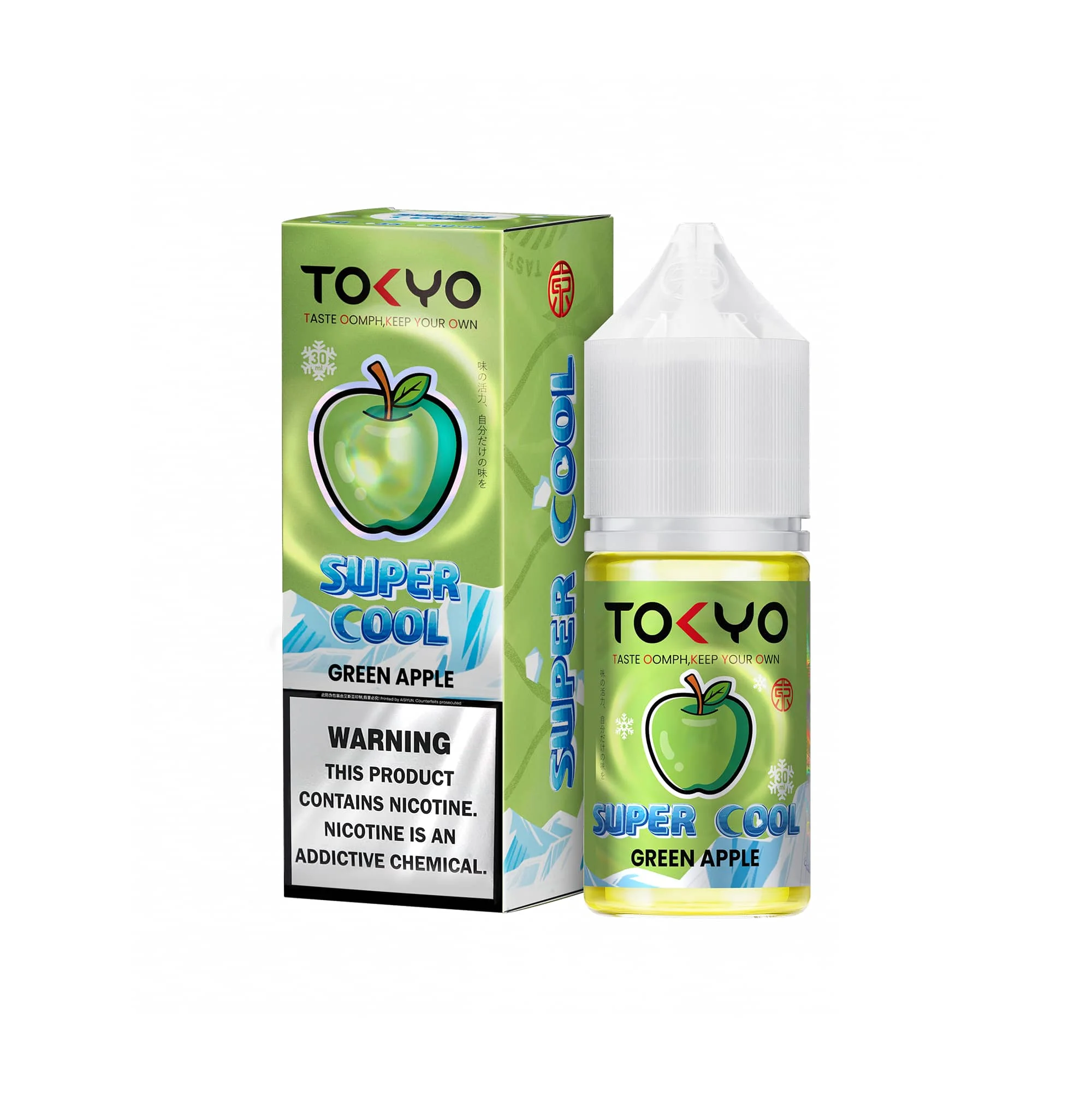 tinh dầu pod tokio hương táo